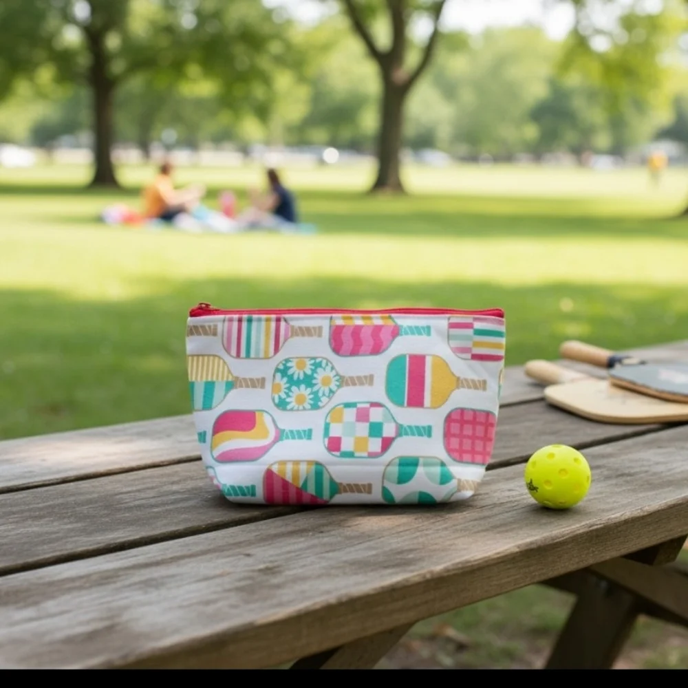 Pickleball Overnight/Cosmetic Pouch